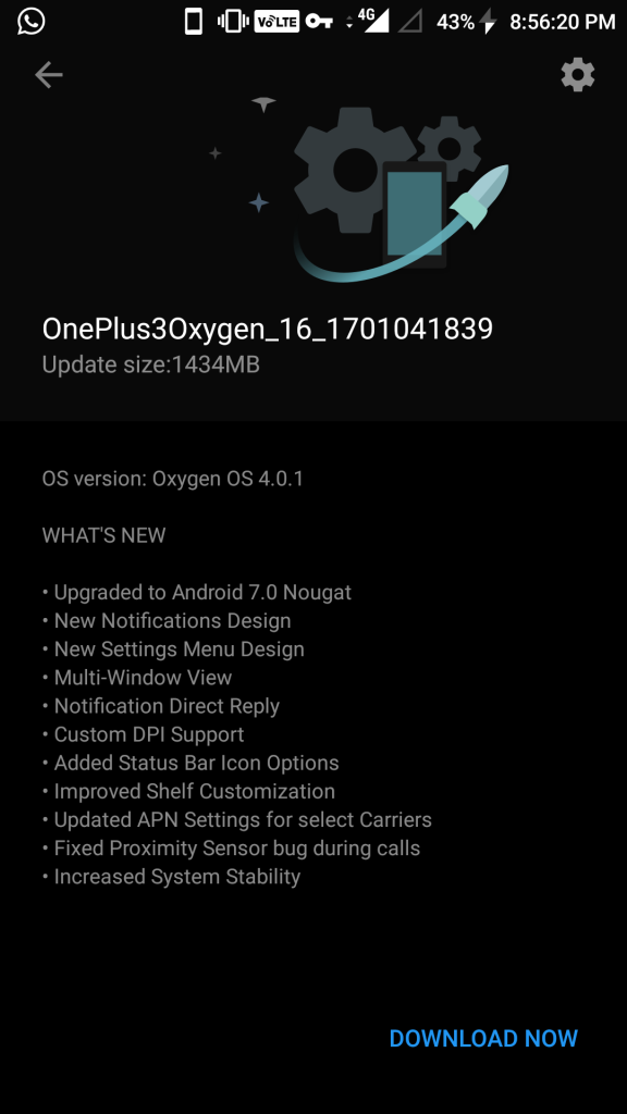 OxygenOS 4.0.1 download free
